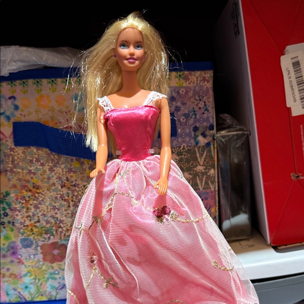 Barbie in Elegant Pink Gown